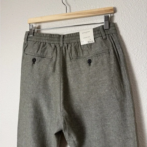 Banana Republic men’s athletic pants 30x32 linen - Picture 7 of 9